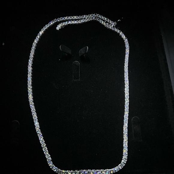 Vvs moissainte tennis chain 3mm 22inch - Picture 1 of 1